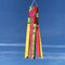 In the Breeze 5144 - Tropical Flowers 40 Inch Windsock - Outdoor Hibiscus Decoration